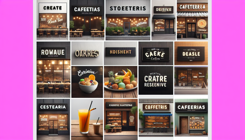 nombres para cafeterias