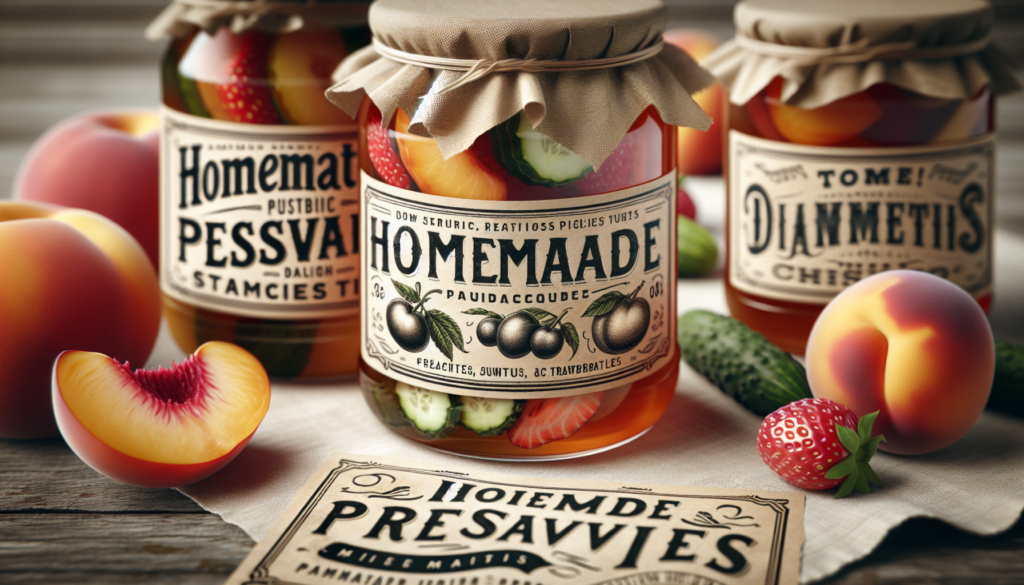 Nombres para conservas caseras 【Ideas Creativas】