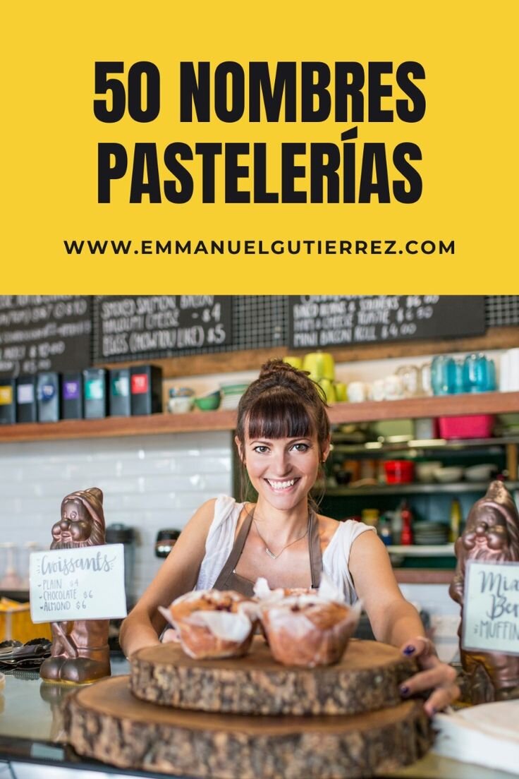 Ideas de Nombres para empresas de postres: