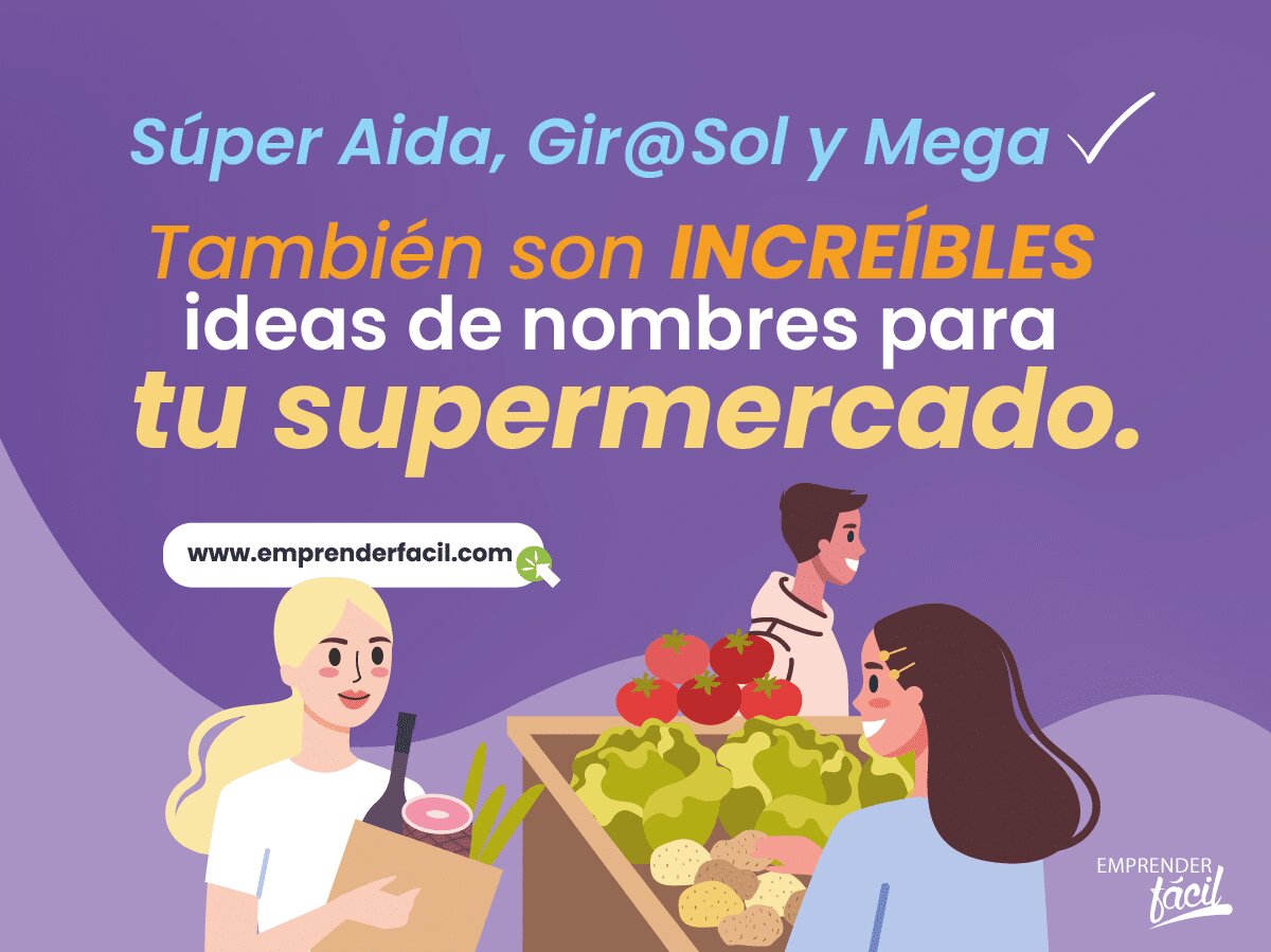 Ideas de Nombres para supermercados