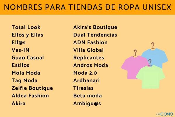 Ideas de Nombres para tiendas virtuales